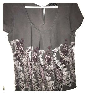 Banana Republic silky short sleeve top